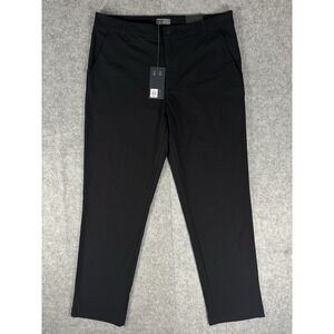 VRST Black Limitless Performance Slim Fit 5 Pocket Pant 36x32 New